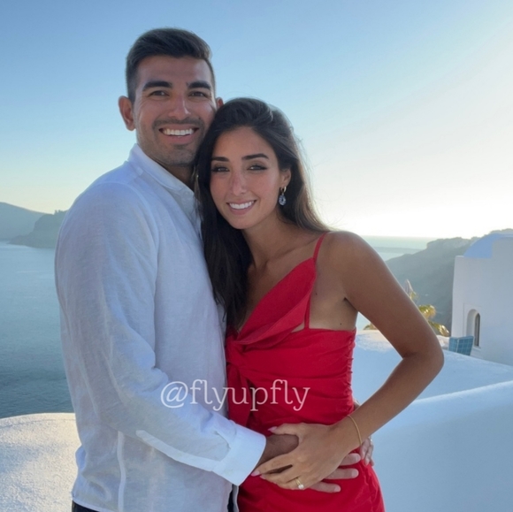 Zara Ruched Bow Red Mini Dress - Picture 8 of 10